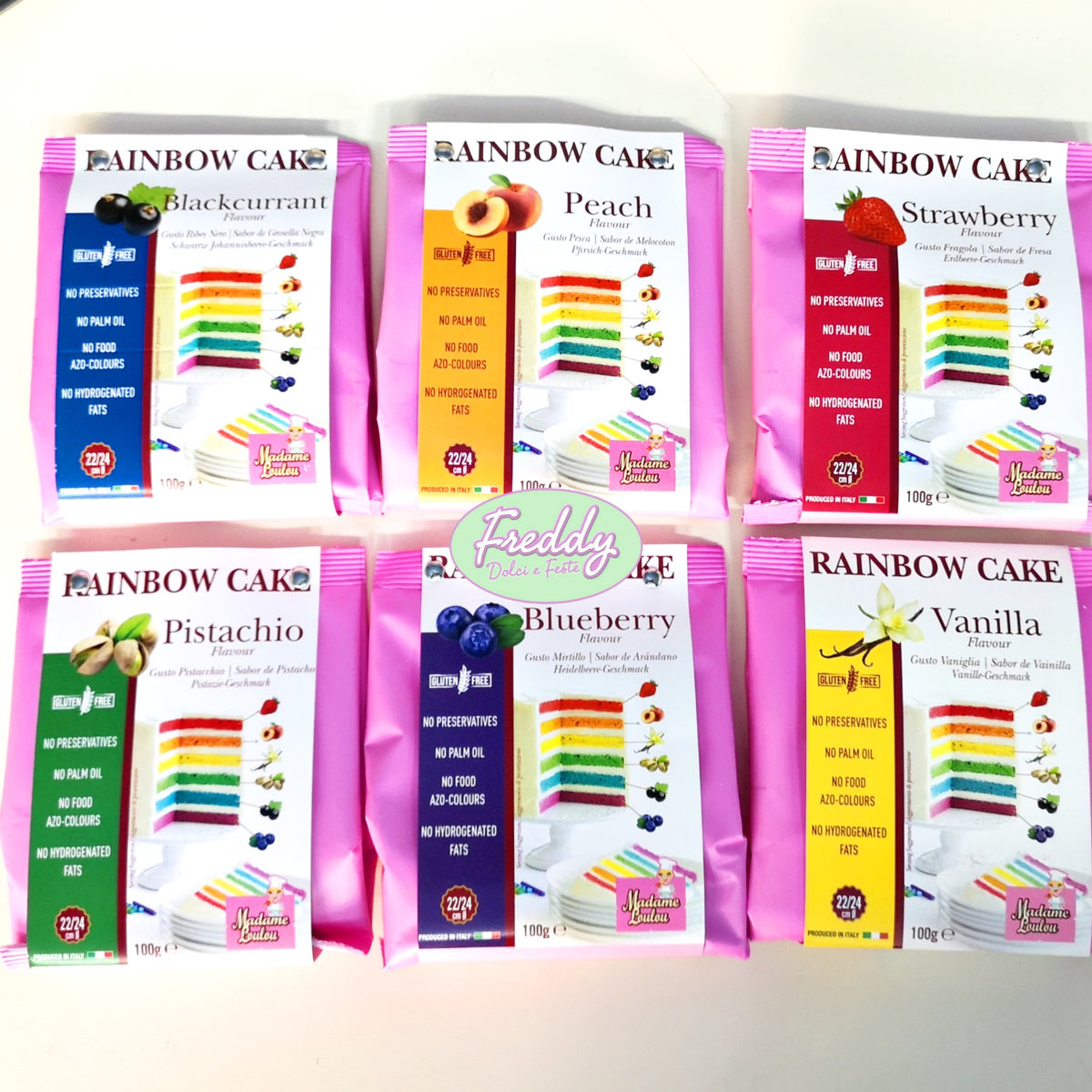 Torta di caramelle - Rainbow 27 cm : : Alimentari e cura della casa